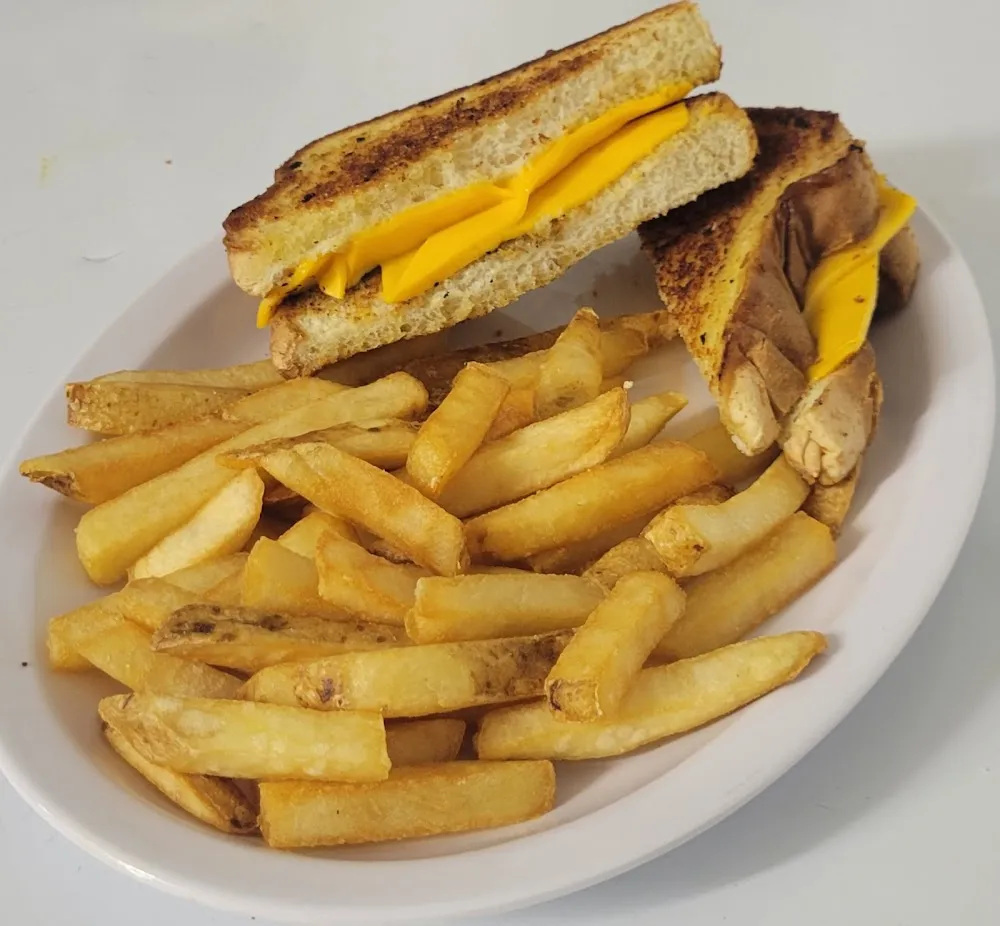 Kids Grilled Cheese with Fries